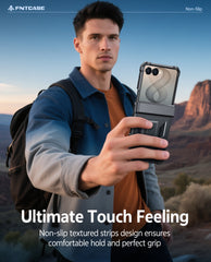 Samsung Z Flip 8 Phone Case: Military Grade Shockproof with Built-in Kickstand, Hinge Protection