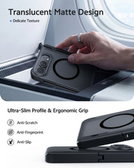 iPhone Duo Phone Case with Kickstand Hinge Protection Shockproof