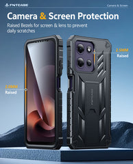 Motorola Moto G Power 5G 2026 Phone Case: Military Grade Shockproof with Built-in Screen Protector and Kickstand