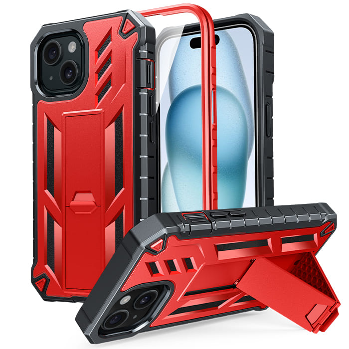 iPhone 15/ 14/ 13 Phone Case: Military Grade Shockproof with Kickstand FNTCASE OFFICIAL iPhone 15/ 14/ 13 Phone Case: Military Grade Shockproof with Kickstand FNTCASE OFFICIAL