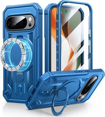 FNTCASE for Google Pixel 10 Pro XL/ 9 Pro XL Case with Ring Holder Magnetic Kickstand Military Grade Shockproof Protective Rugged Cell Phone Cover