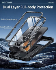 Motorola Edge 2026 Phone Case: Military Grade Shockproof with Built-in Screen Protector and Kickstand