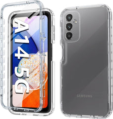 Galaxy A14 5G Slim Rugged Bumper Cover with Screen Protector - FNTCASE OFFICIAL
