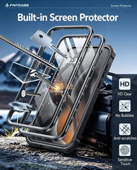 Motorola Edge 2026 Phone Case: Military Grade Shockproof with Built-in Screen Protector and Kickstand