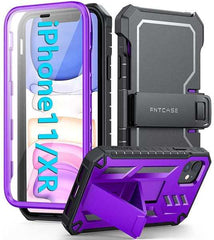 iPhone 11 iPhone XR Case Drop Protection Rugged with Belt-Clip Holster & Kickstand - FNTCASE OFFICIAL