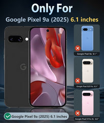 FNTCASE Google Pixel 9A 6.1インチケース: 磁気充電 黄ばみ防止 耐衝撃 Magsafe サポート 携帯電話ケース