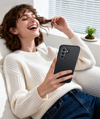 Samsung Galaxy A37 Shock Protection Cell Phone Case Sturdy Cover with Non-Slip Texture