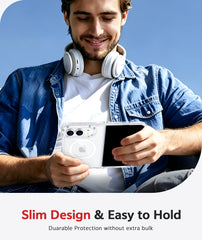 iPhone Duo 2026 Clear Case: Magnetic Charging Shockproof Magsafe Support