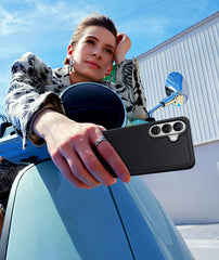 Samsung Galaxy S26 Case: Magnetic Military Grade Drop Protection Anti-Slip Anti-Fingerprint Dual Layer Shockproof Phone Cover