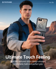 Samsung Z Flip 8 Phone Case: Rugged Hinge Protective Phone Case with Belt Clip Holster and Kickstand