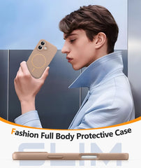 iPhone 17 Phone Case: Magsafe Integrated Silicone Phone Cases with Military Grade Shockproof Protective Cover