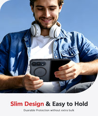 iPhone Duo 2026 Phone Case: Magnetic Charging Shockproof Magsafe Support - Frosted Oil Spray Touch