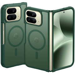 FNTCASE for Google Pixel 10 Pro Fold 8.0 inch Case: Strong Magnetic Translucent Matte Slim Shockproof Protective Drop Protection Phone Cover