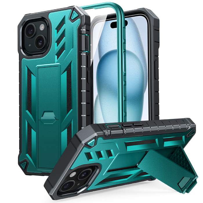 iPhone 15/ 14/ 13 Phone Case: Military Grade Shockproof with Kickstand FNTCASE OFFICIAL iPhone 15/ 14/ 13 Phone Case: Military Grade Shockproof with Kickstand FNTCASE OFFICIAL