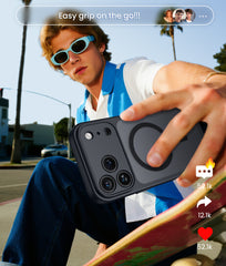 iPhone 18 Pro Case: Strong Magnetic Translucent Matte Slim Shockproof Protective Drop Full Protection Phone Cover
