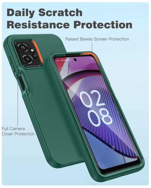 Moto G-Power Moto G-5G 2023 Case Protective Silicone Phone Case Full Protection Matte Shockproof Rubber - FNTCASE OFFICIAL