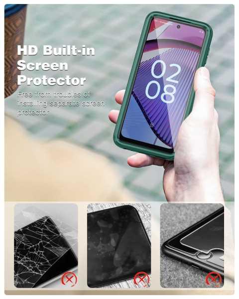 Moto G-Power Moto G-5G 2023 Case Protective Silicone Phone Case Full Protection Matte Shockproof Rubber - FNTCASE OFFICIAL