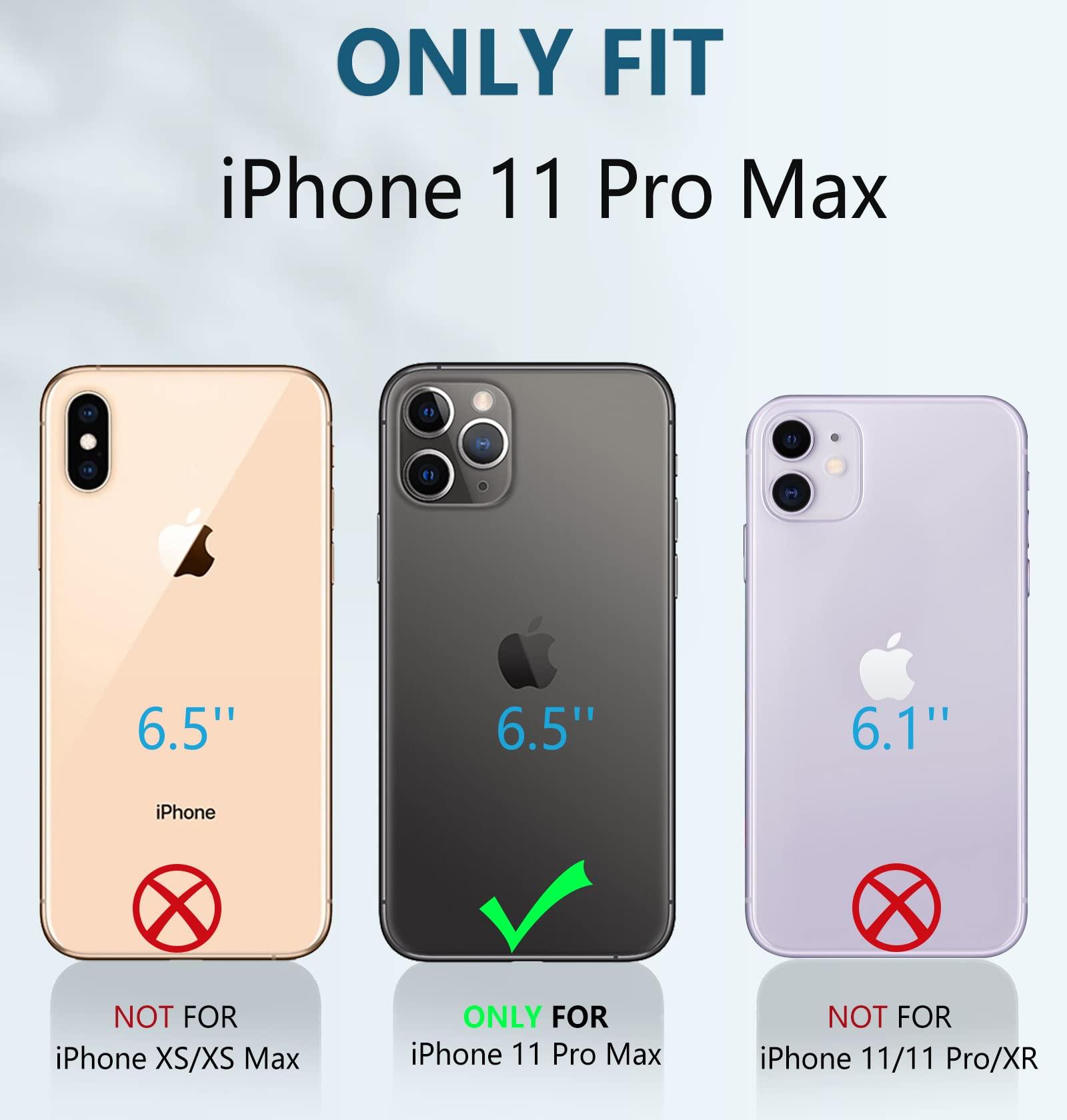 iPhone 11 Pro Max Protective Phone Case with Sliding Camera Cover