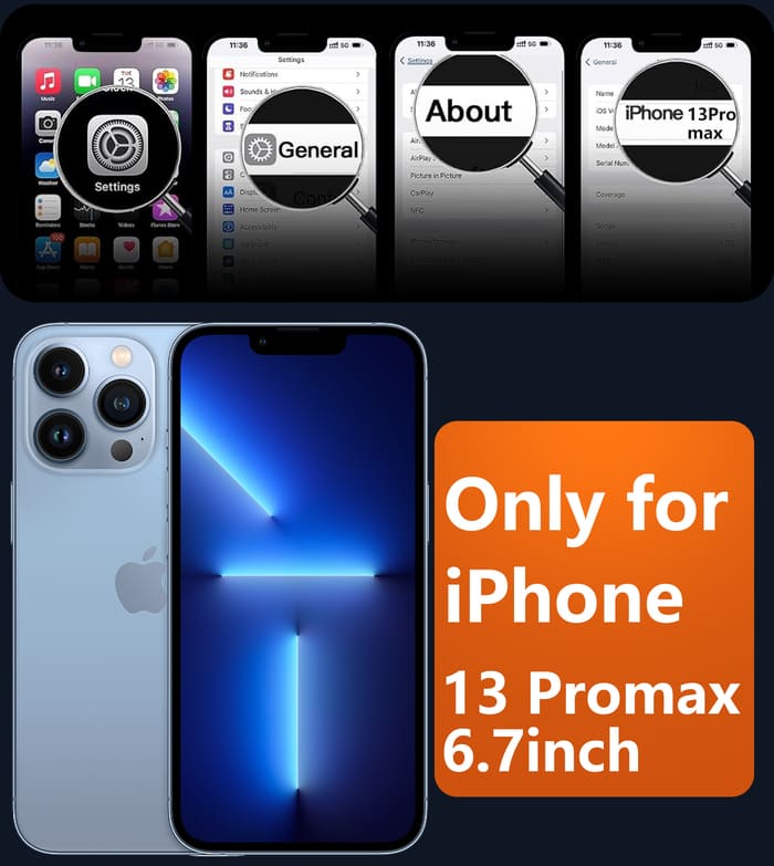 iPhone 13 Pro Max Phone Case Frosted Oil Spray Touch Magsafe FNTCASE