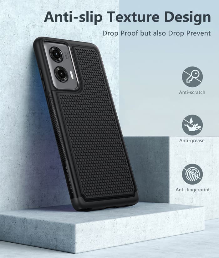 FNTCASE for Moto G Stylus 5G 2024 6.7 inch Dual Layer Shockproof Protective Phone Cover with Anti Slip Textured Back Cell Case FNTCASE OFFICIAL FNTCASE for Moto G Stylus 5G 2024 6.7 inch Dual Layer Shockproof Protective Phone Cover with Anti Slip Textured Back Cell Case FNTCASE OFFICIAL