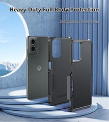 FNTCASE for Motorola Moto G 5G 2024 6.6 inch Phone Case: Protective Phone Cover Dual Layer Military Grade Drop Proof