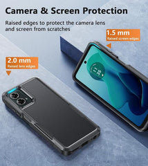 FNTCASE for Motorola Moto G 5G 2024 6.6 inch Phone Case: Protective Phone Cover Dual Layer Military Grade Drop Proof