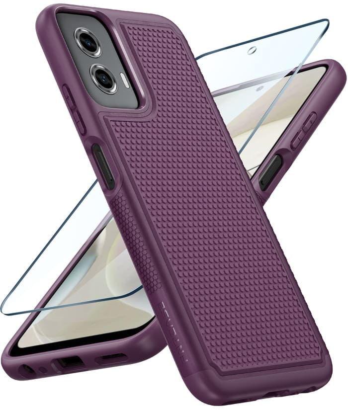 FNTCASE Moto G Power 5G 2024 Phone Case: Dual Layer Heavy Duty Protective Cover Shockproof Rugged with Non-Slip Textured Back – FNTCASE OFFICIAL FNTCASE Moto G Power 5G 2024 Phone Case: Dual Layer Heavy Duty Protective Cover Shockproof Rugged with Non-Slip Textured Back – FNTCASE OFFICIAL