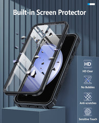 Galaxy S24 FE Case: Phone Cover with Built-in Screen Protector