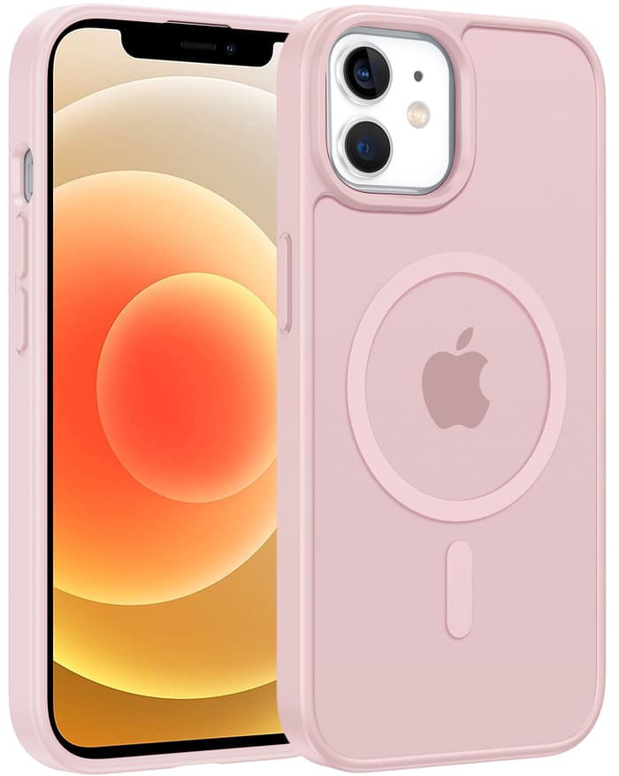 FNTCASE for iPhone 12 Mini 13 Mini Phone Case: Magnetic Translucent Matte Shockproof Slim Phone Cover FNTCASE for iPhone 12 Mini 13 Mini Phone Case: Magnetic Translucent Matte Shockproof Slim Phone Cover