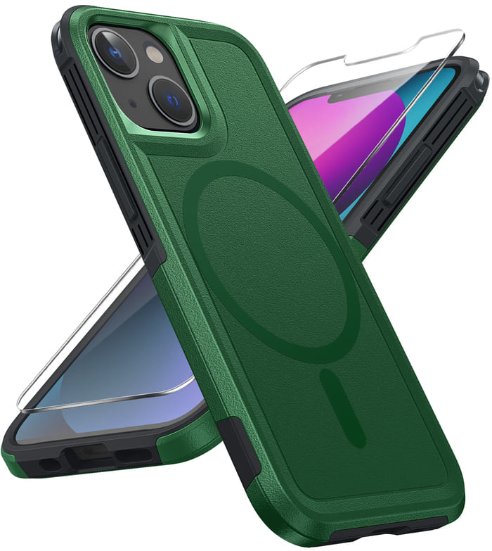 iPhone 12 Mini 13 Mini Phone Case Magnetic Drop Shockproof Protect