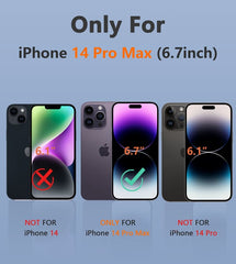 iPhone 14 Pro Max Phone Case Magnetic Drop Shockproof Protective fntcase