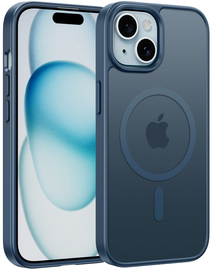 iPhone 15/ 14/ 13 Phone Case: Magnetic Charging Shockproof Magsafe Support - Frosted Oil Spray Touch FNTCASE OFFICIAL iPhone 15/ 14/ 13 Phone Case: Magnetic Charging Shockproof Magsafe Support - Frosted Oil Spray Touch FNTCASE OFFICIAL