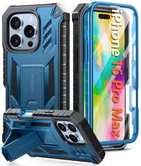 iPhone 16 Pro Max Case: Phone Cover with Built-in Screen Protector