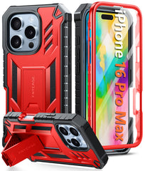 iPhone 16 Pro Max Case: Phone Cover with Built-in Screen Protector