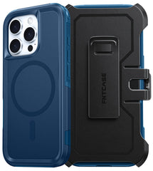 iPhone 16 Pro Case: Magnetic Phone Case with Belt Clip Holster