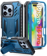 iPhone 16 Pro Case: Phone Cover with Built-in Screen Protector