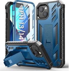 iPhone 13 iPhone 14 Military Shockproof Phone Case with Kickstand FNTCASE