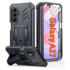 Samsung Galaxy A27 Phone Case: Military Grade Shockproof with Built-in Screen Protector and Kickstand