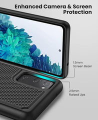 Galaxy S20 FE 5G Military Rugged Matte Anti-Slip Textured Cover