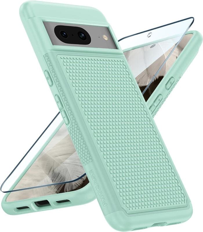 Pixel 8 Dual Layer Protective Phone Cover with Anti Slip Texture