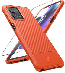 Moto G-Stylus-5G 2023 Case: Slim Soft Textured Phone Cover Orange