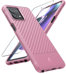 Moto G-Stylus-5G 2023 Case: Slim Soft Textured Phone Cover Pink