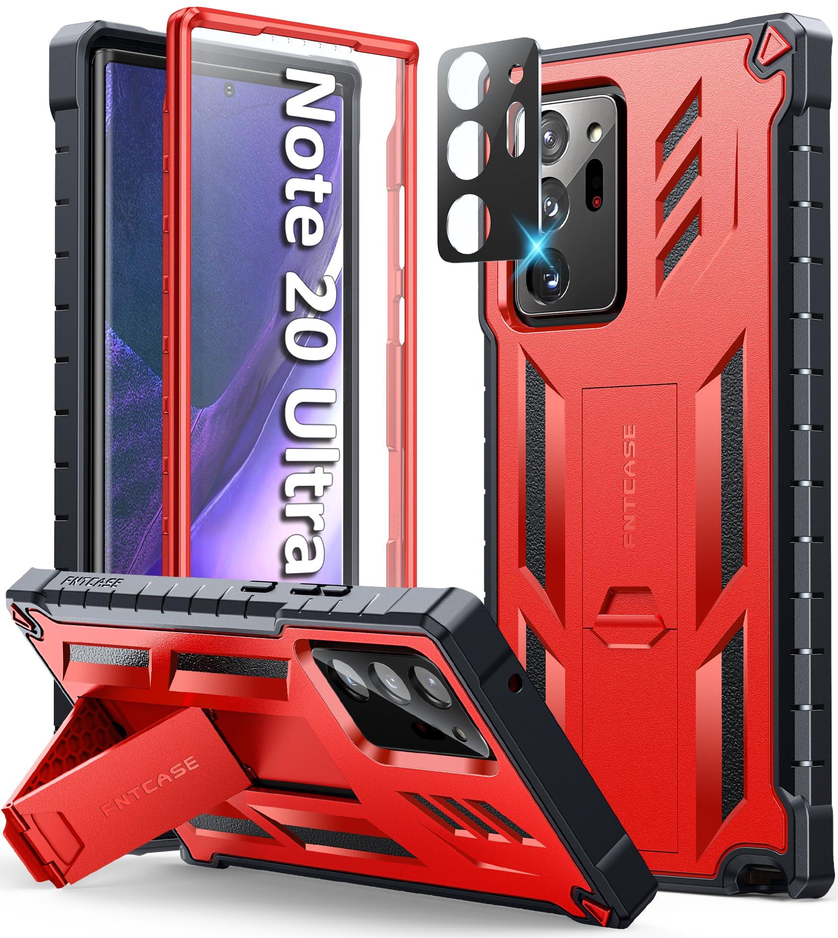 Samsung Galaxy Note-20-Ultra Case: Military Grade Drop Proof Protection Phone Cover with Kickstand - FNTCASE OFFICIAL