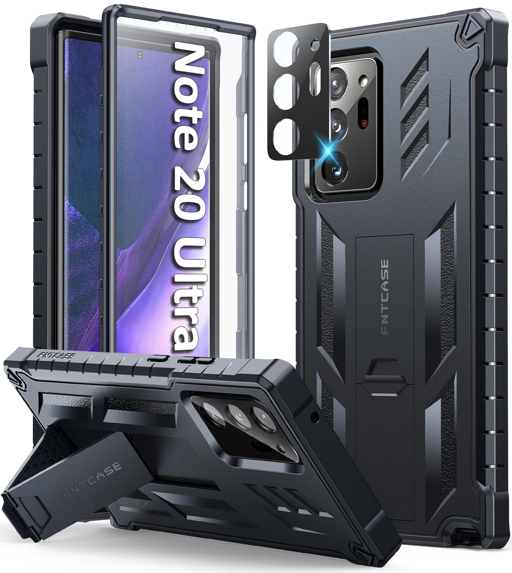 Samsung Galaxy Note-20-Ultra Case: Military Grade Drop Proof Protection Phone Cover with Kickstand - FNTCASE OFFICIAL