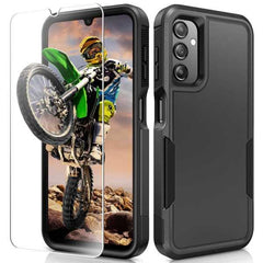 Galaxy A14 5G Case: Dual Layer Shockproof Military Heavy Duty Full Body Protection Tough Rugged Durable Protective - FNTCASE OFFICIAL
