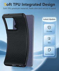 FNTCASE Für Moto G Power 5G 2025 6,8 Zoll Stoßschutz-Handyhülle Robuste Abdeckung mit Rutschfester Textur 