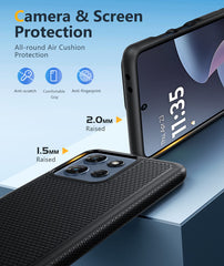 Motorola Moto G 5G 2026/G 5G 2025/G Play 2026 Case: Magnetic Military Grade Drop Protection Anti-Slip Anti-Fingerprint Dual Layer Shockproof Phone Cover