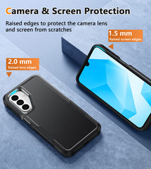 FNTCASE for Samsung Galaxy A26 Case: Dual Layer Military Grade Drop Protection Phone Cover with Belt-Clip Holster | Rugged Durable Heavy Duty Shockproof Protective Bumper Tough