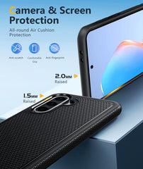 FNTCASE For Samsung Galaxy A36 6.6 inch Shock Protection Cell Phone Case Sturdy Cover with Non-Slip Texture