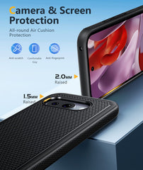 FNTCASE For Google Pixel 9A 6.3 inch Shock Protection Cell Phone Case Sturdy Cover with Non-Slip Texture